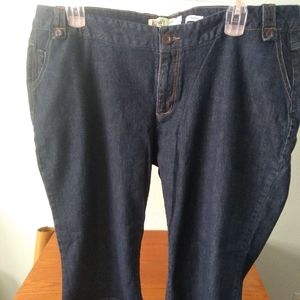 Old Navy denim pedal pushers size 22